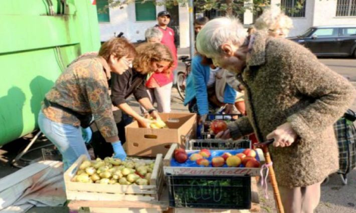 Milano, İtalya Kentliler İçin Gıda Projesi