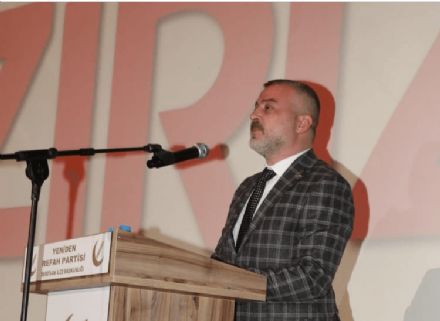 Yeniden Refah Partisi Serdivan Belediye Başkan Adayı Ebubekir Erbakan Yaşar